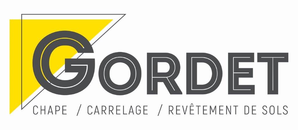 logo de l'entreprise GORDET - chape - carrelage - revêtements de sols